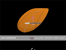 Tablet Screenshot of mairsurfboards.com